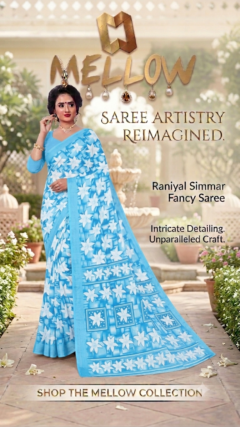 RANIYAL SIMMER FANCY SAREES