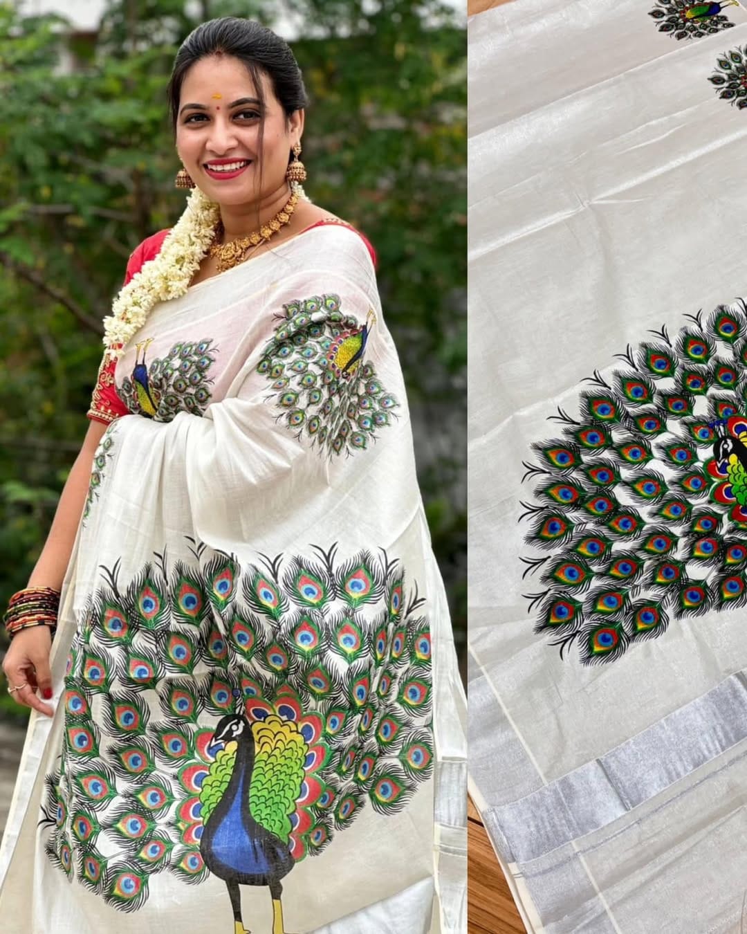 ONAM SPECIAL MURAL PRINT SARIS