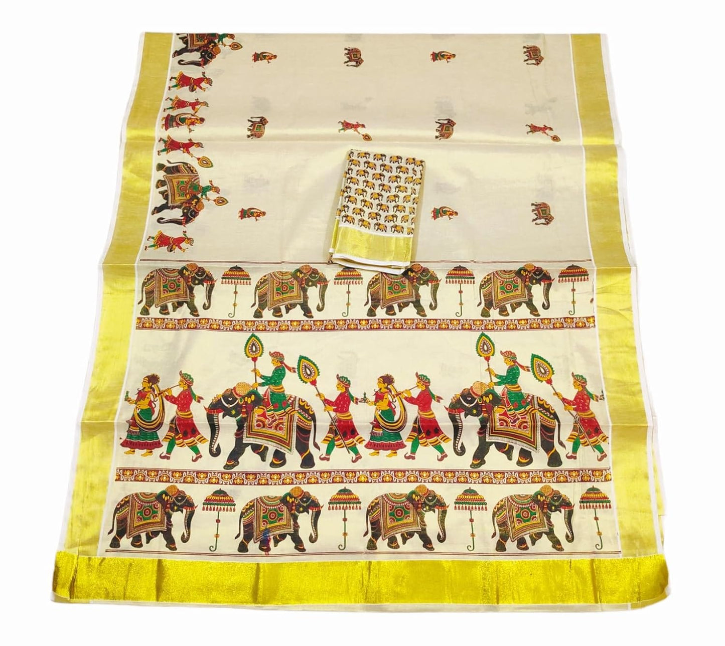 ONAM SPECIAL MURAL PRINT SARIS