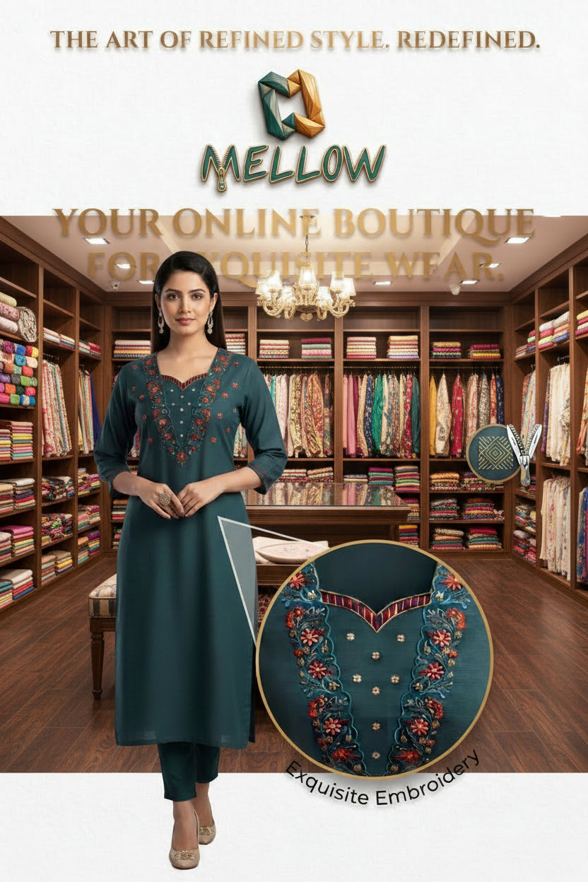 Premium Cotton Kurta - Green