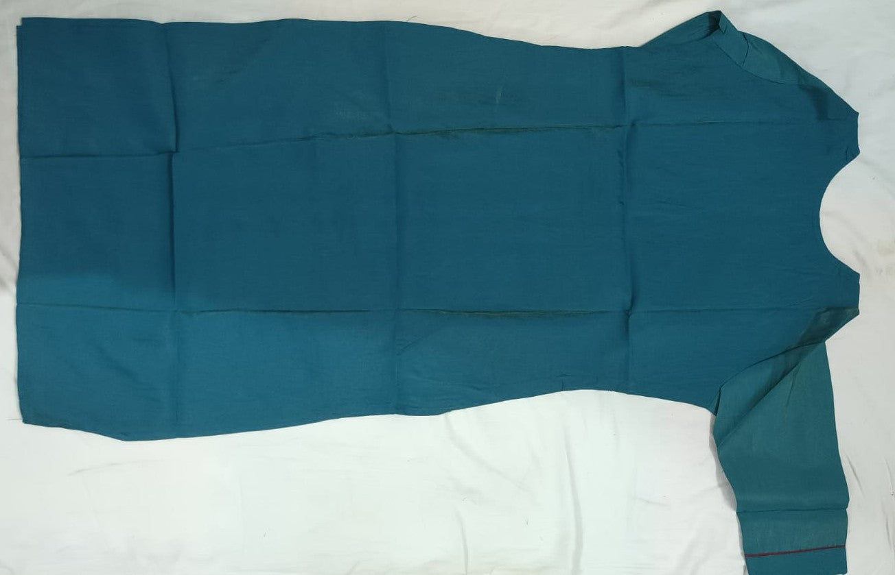 Premium Cotton Kurta - Green