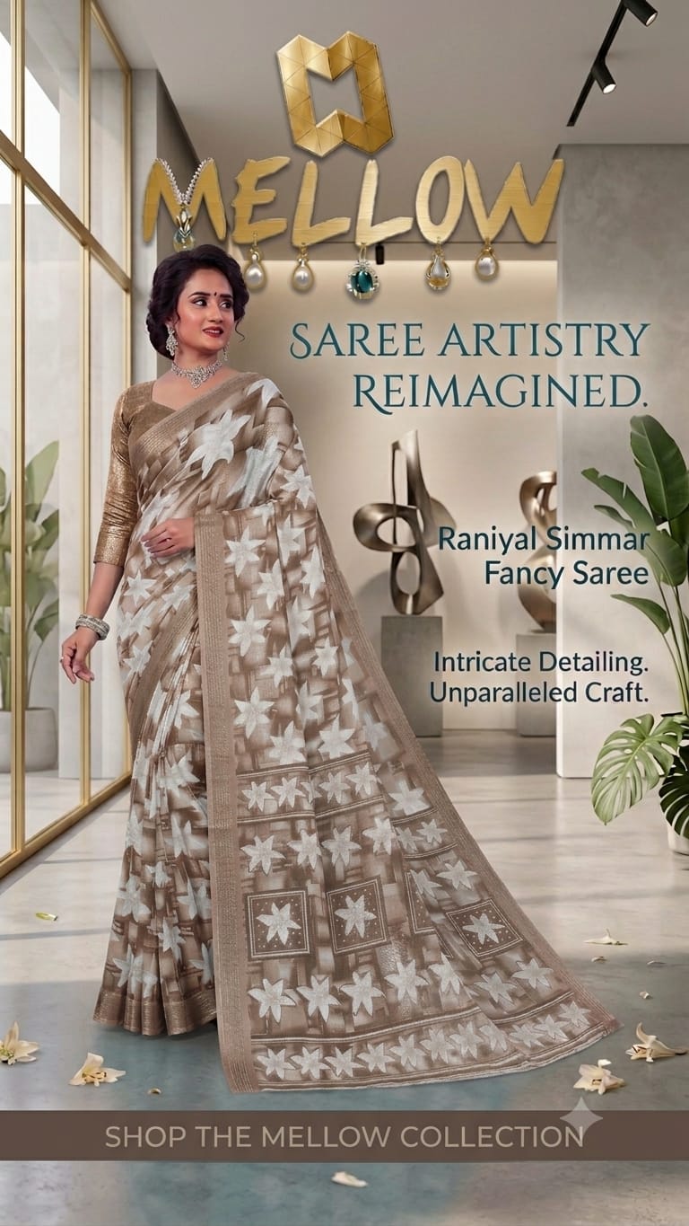 RANIYAL SIMMER FANCY SAREES