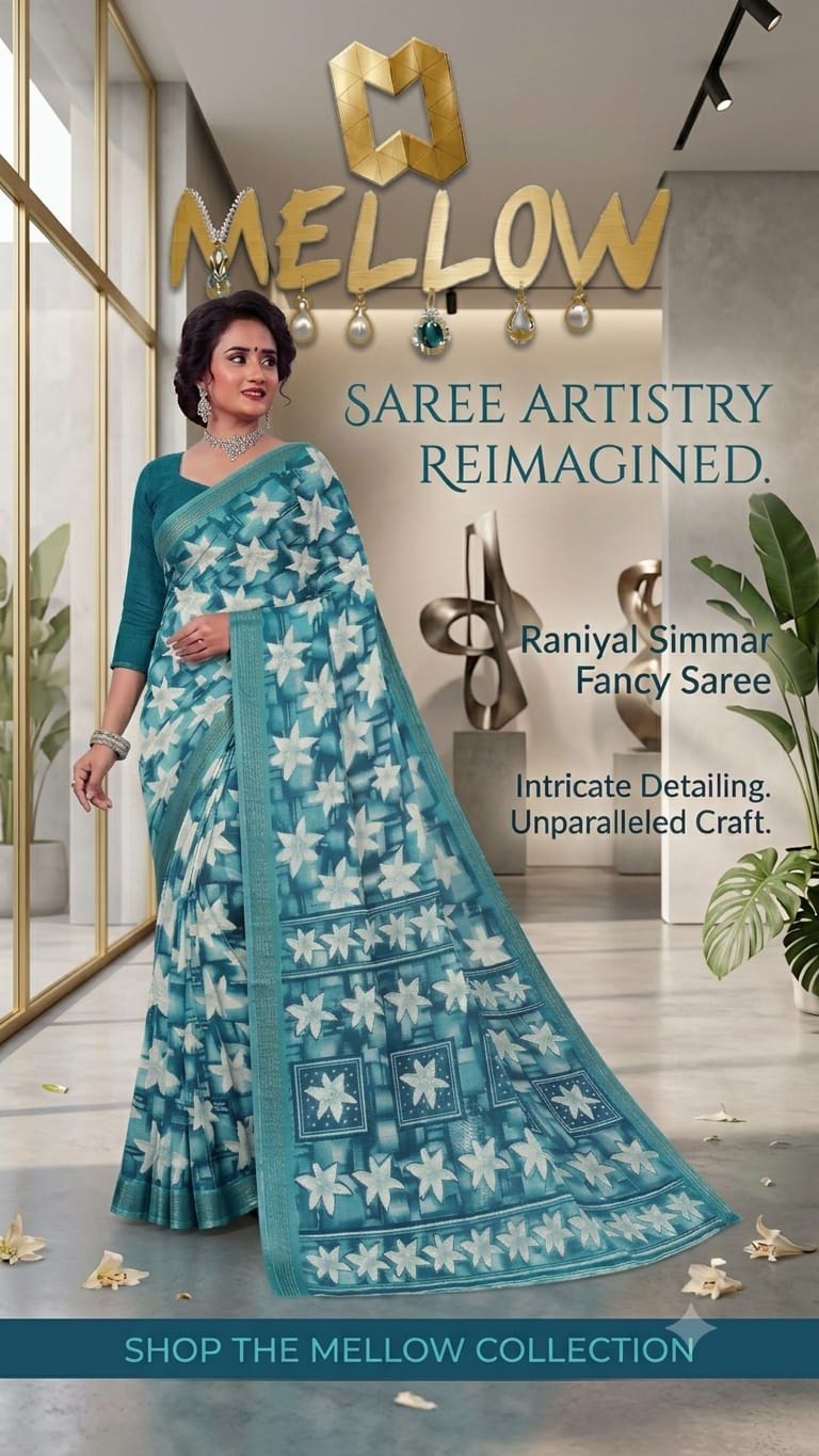 RANIYAL SIMMER FANCY SAREES