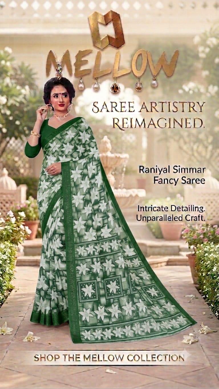 RANIYAL SIMMER FANCY SAREES
