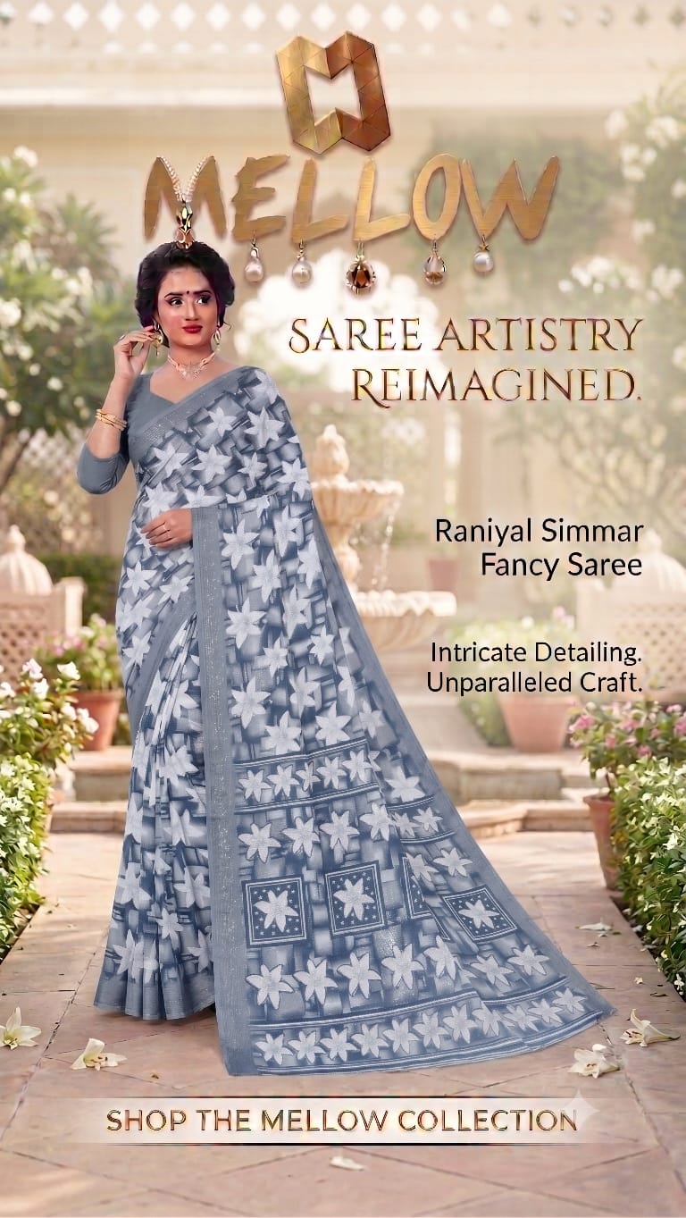 RANIYAL SIMMER FANCY SAREES