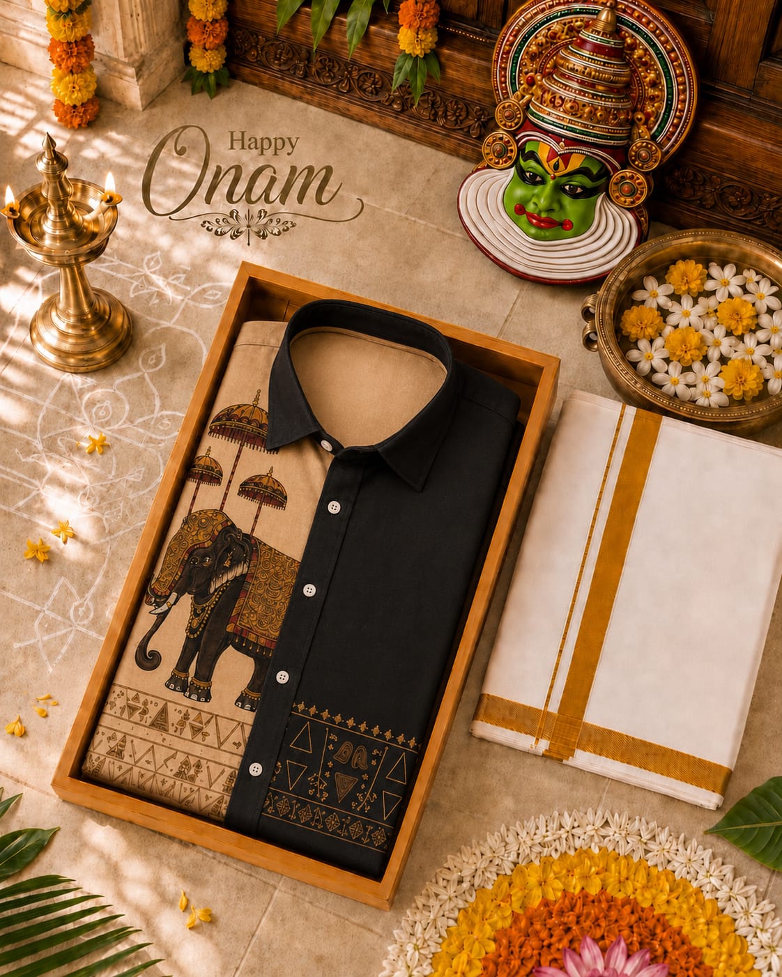 Special Men's Shirts and Dhothi