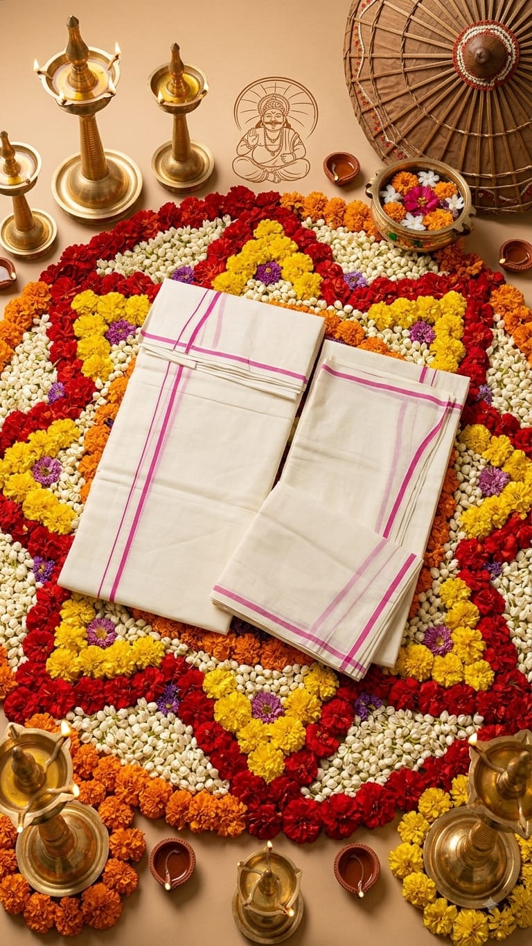Traditional Puliyikkara Setu and Mund